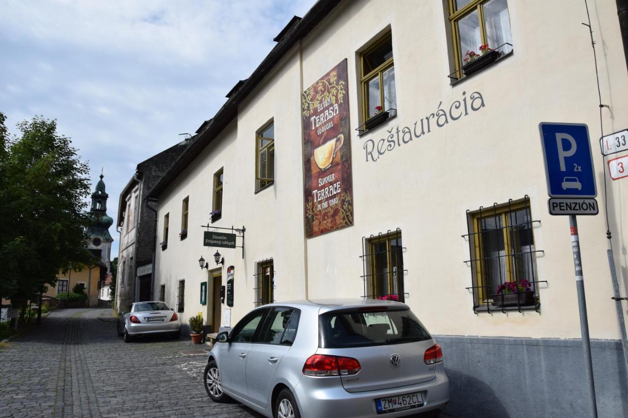 Penzion Prijemny Oddych Banská Štiavnica Exteriör bild