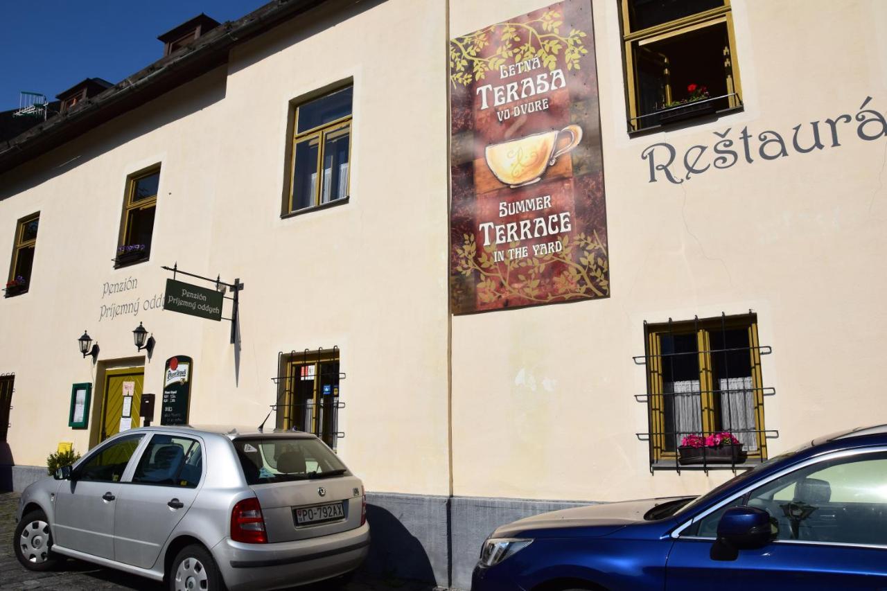 Penzion Prijemny Oddych Banská Štiavnica Exteriör bild