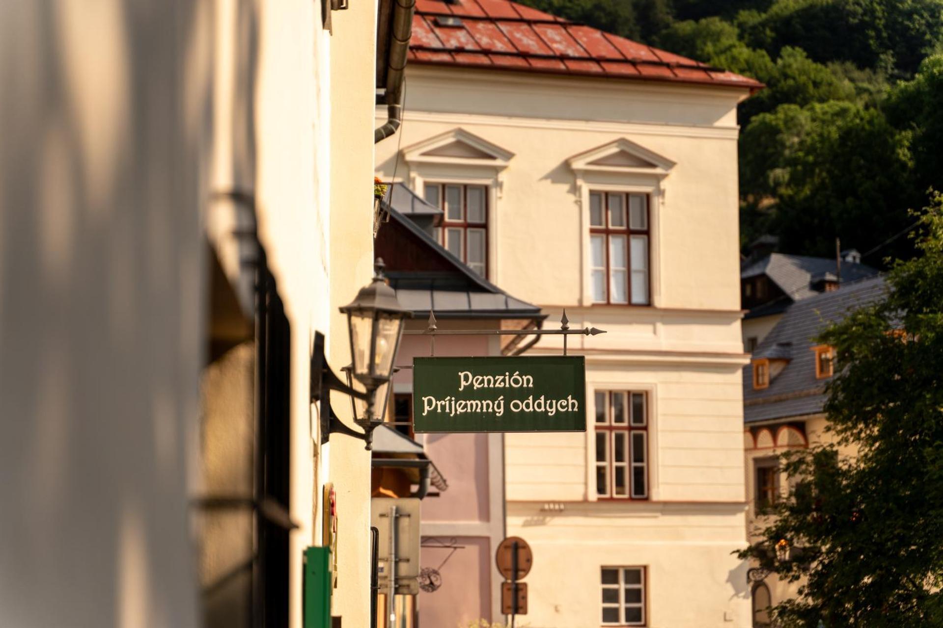 Penzion Prijemny Oddych Banská Štiavnica Exteriör bild